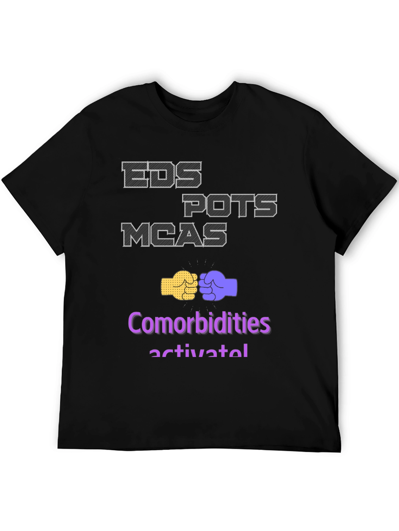 Camiseta EDS POTS MCAS Comorbilidades Activadas