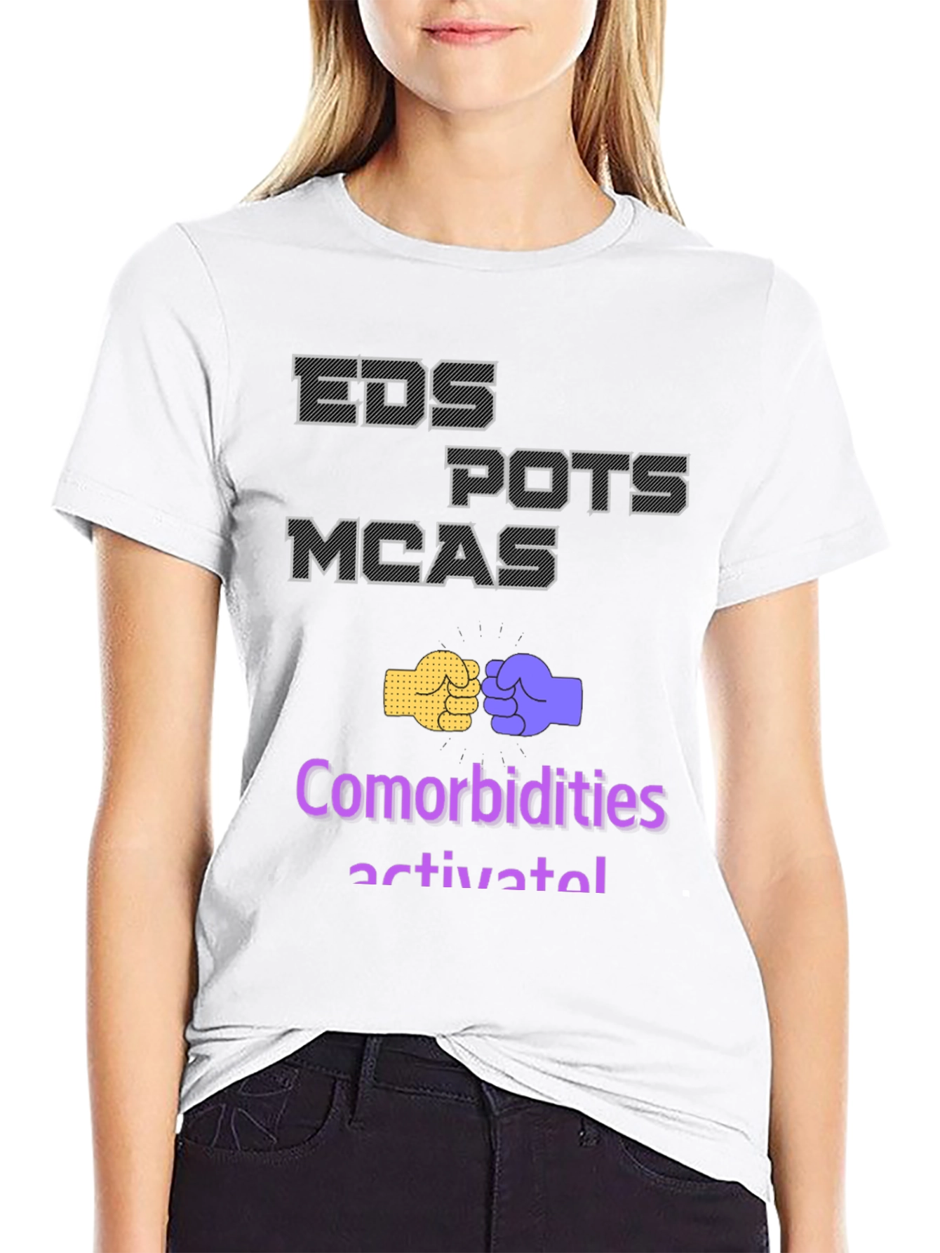 Camiseta EDS POTS MCAS Comorbilidades Activadas