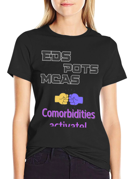 Camiseta EDS POTS MCAS Comorbilidades Activadas