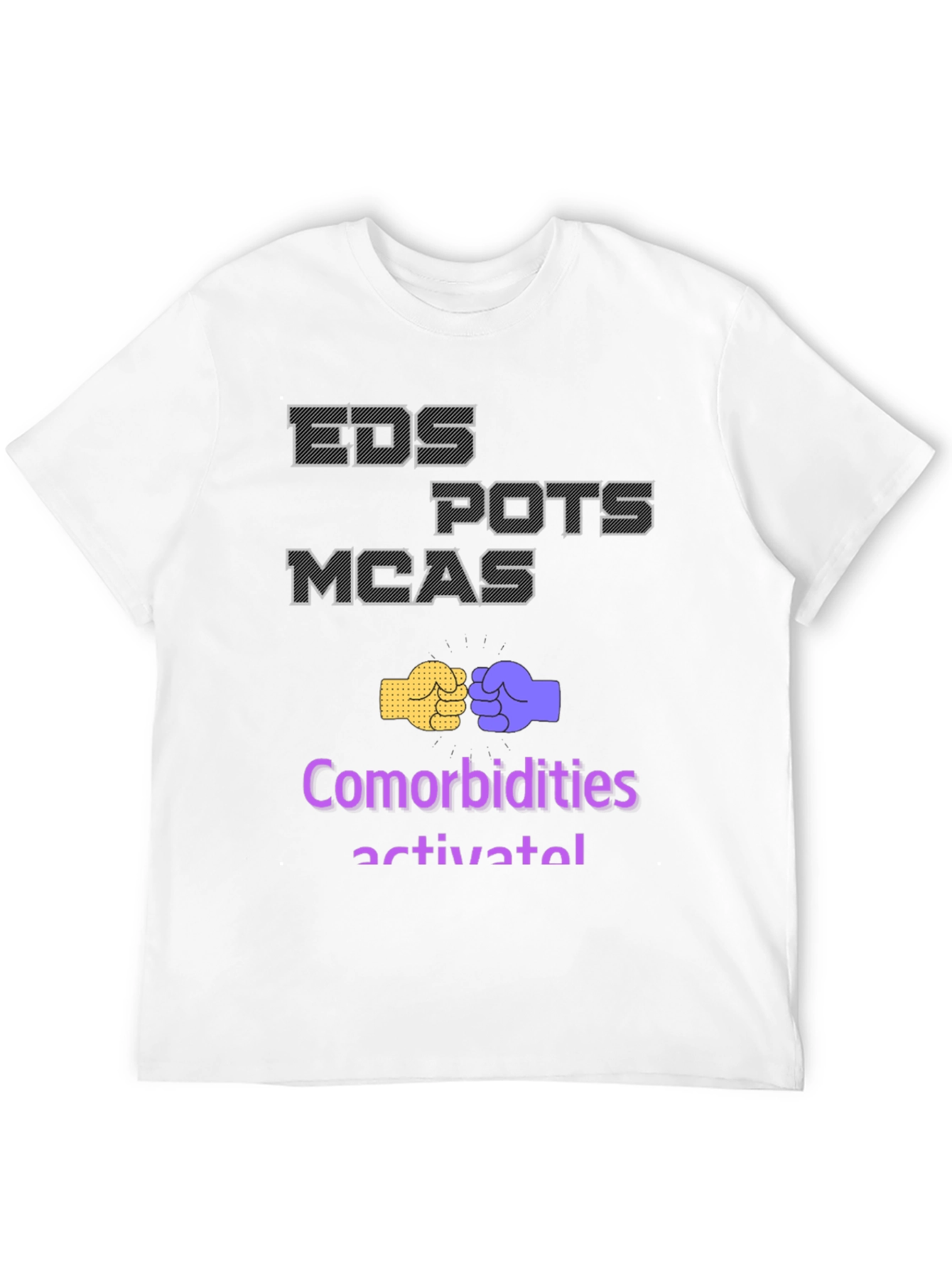 Camiseta EDS POTS MCAS Comorbilidades Activadas