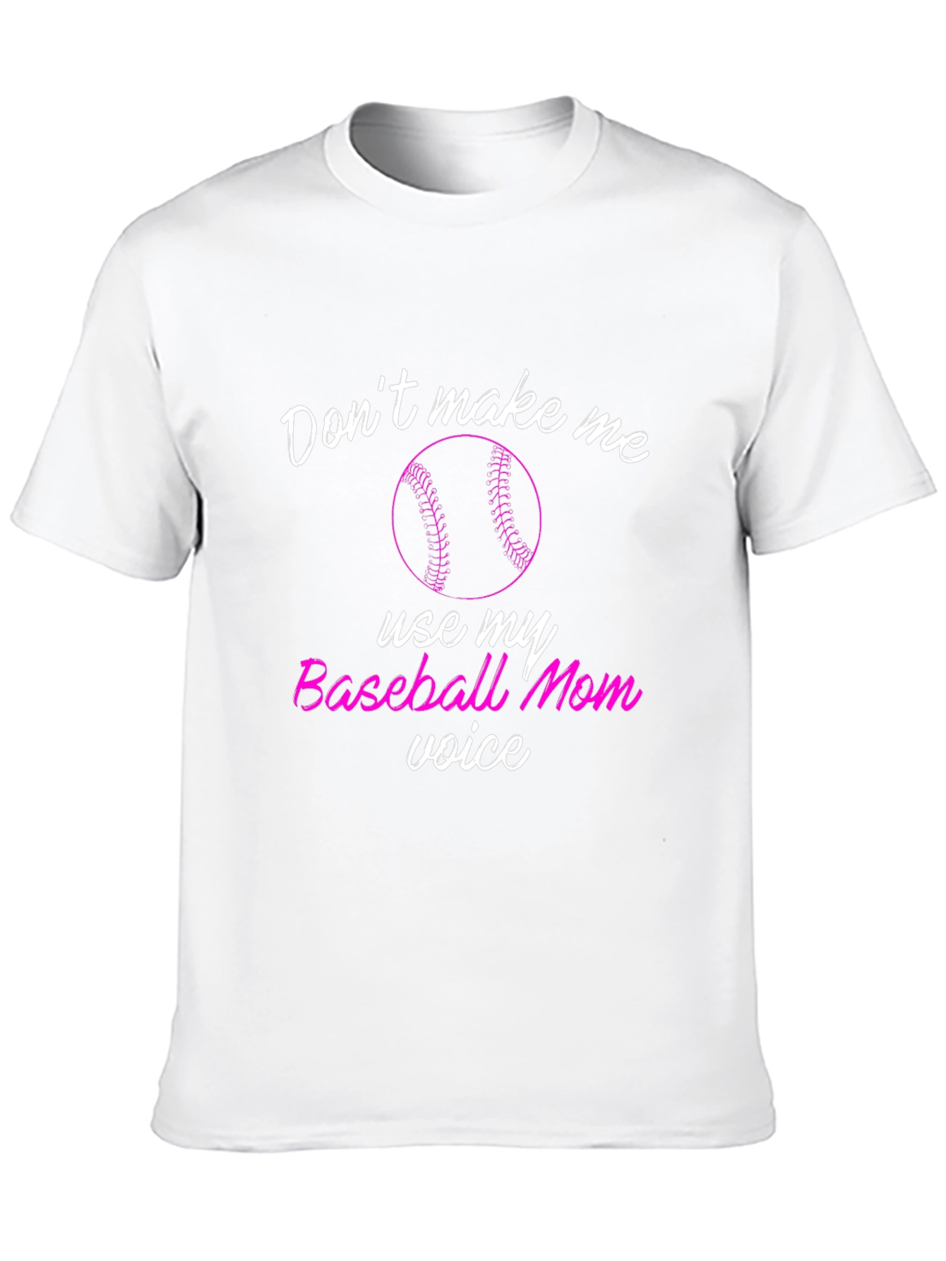 Camiseta Negra Baseball Mom