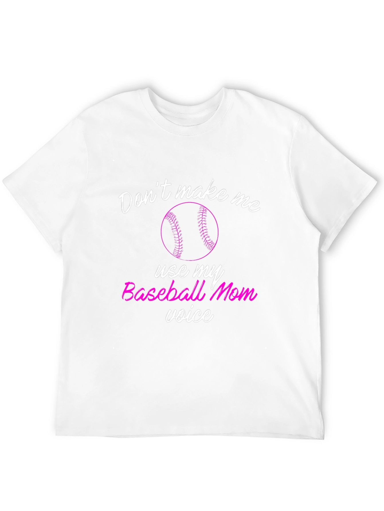 Camiseta Negra Baseball Mom