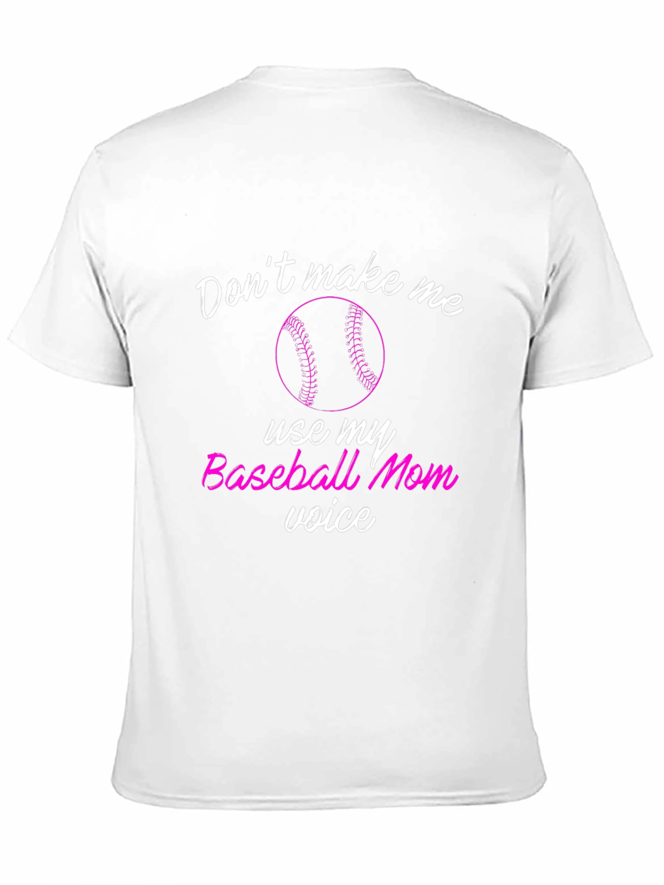 Camiseta Negra Baseball Mom