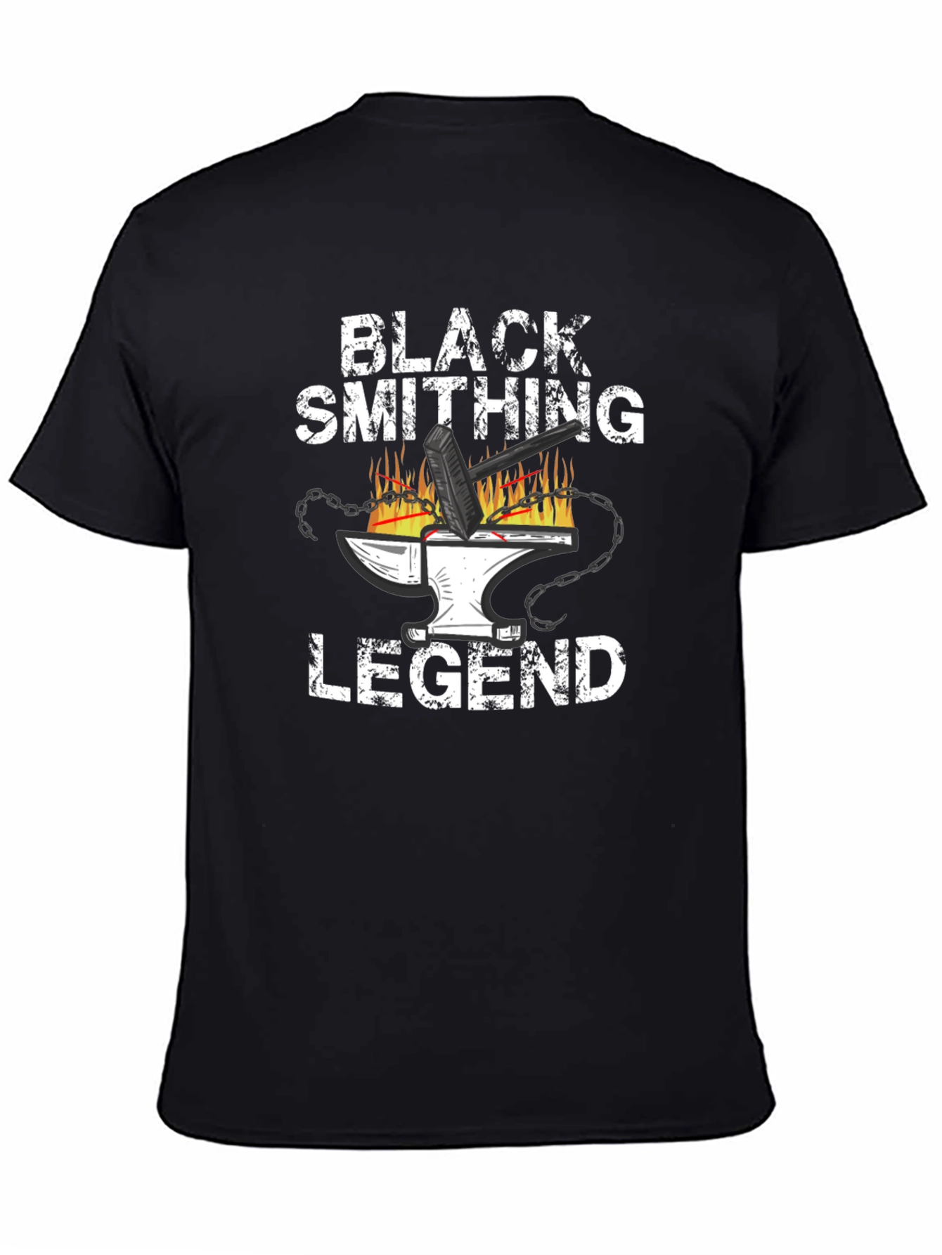 Camiseta Negra Herrero Leyenda