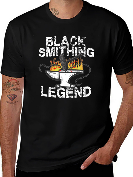 Camiseta Negra Herrero Leyenda