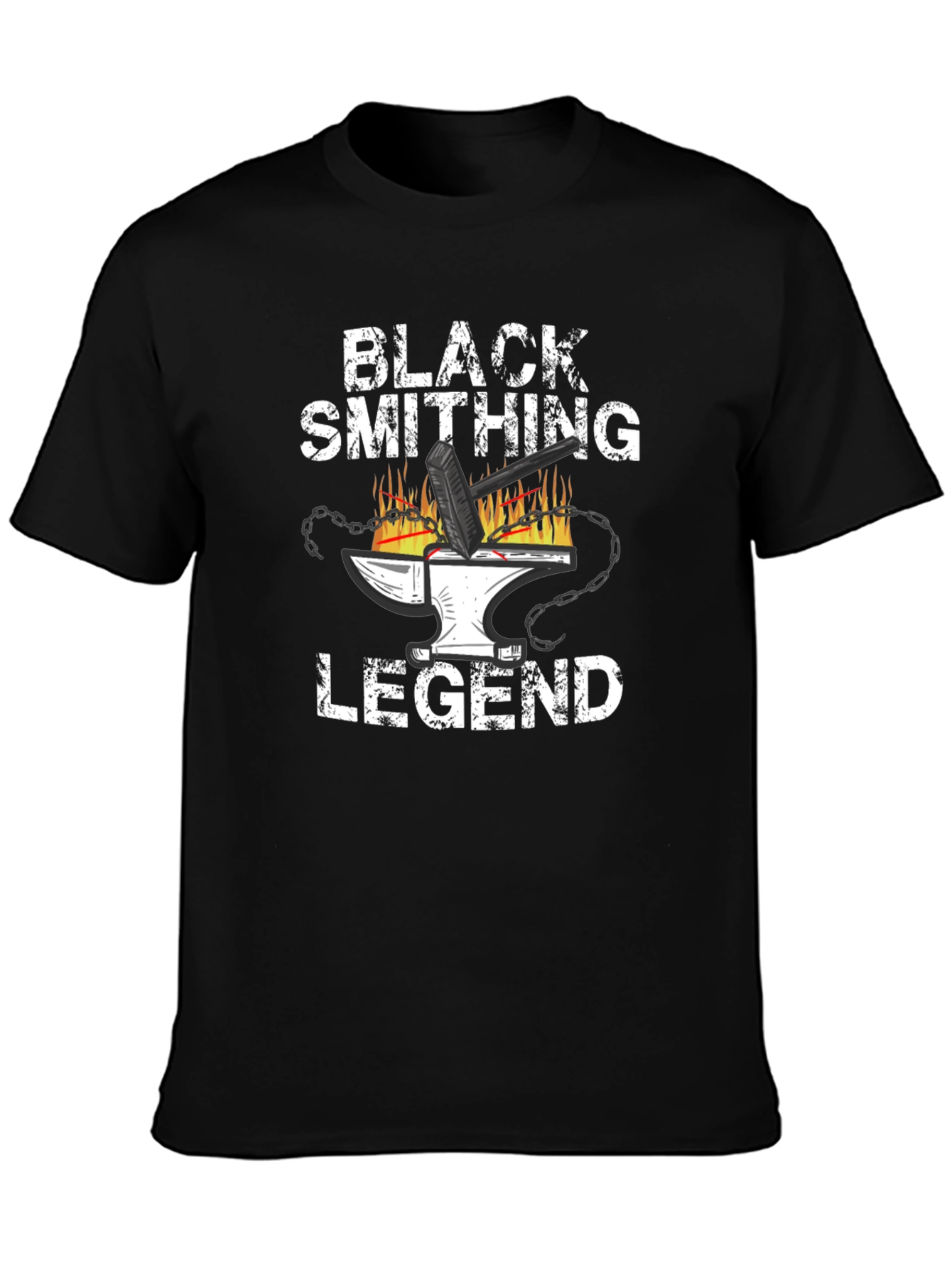 Camiseta Negra Herrero Leyenda