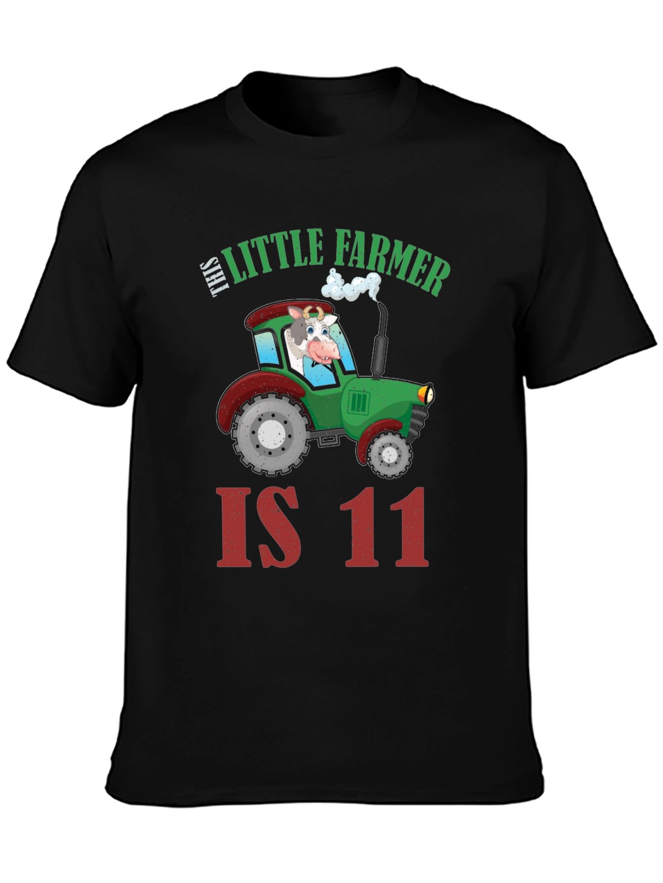 Camiseta Niño Granjero Tractor Cumpleaños 11