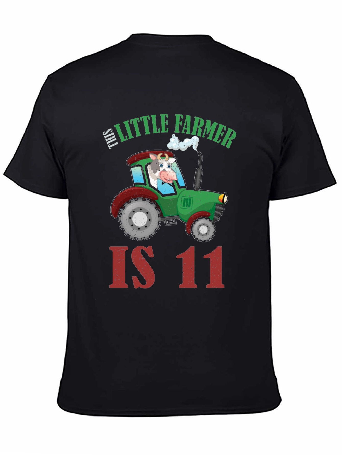 Camiseta Niño Granjero Tractor Cumpleaños 11