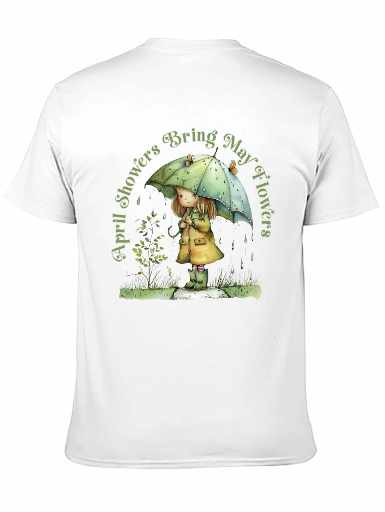 Camiseta Negra Lluvias de Abril