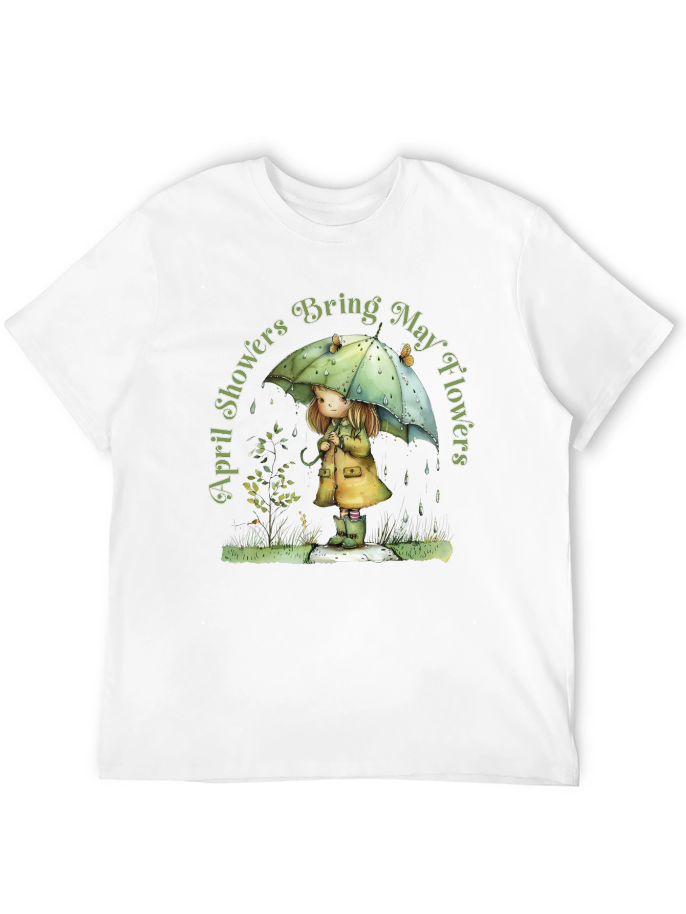 Camiseta Negra Lluvias de Abril