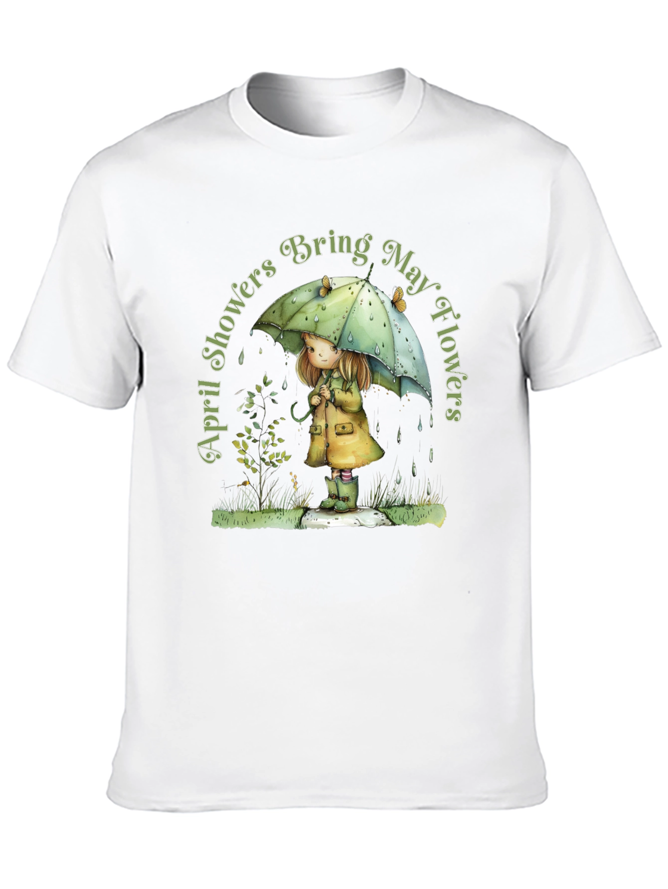 Camiseta Negra Lluvias de Abril