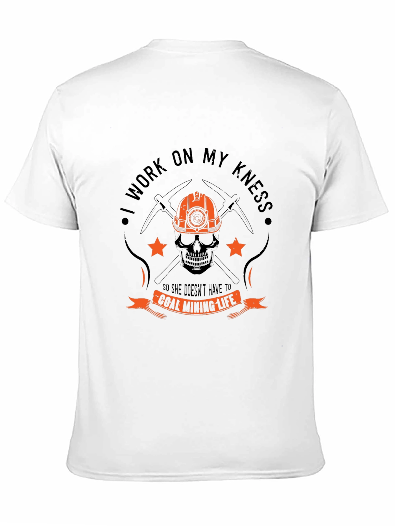Camiseta Negra Coal Mining Life
