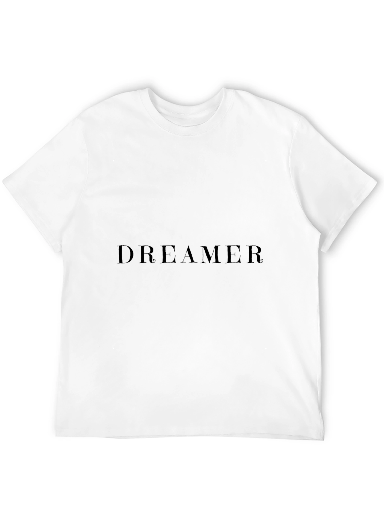 Camiseta Negra DREAMER para Hombre