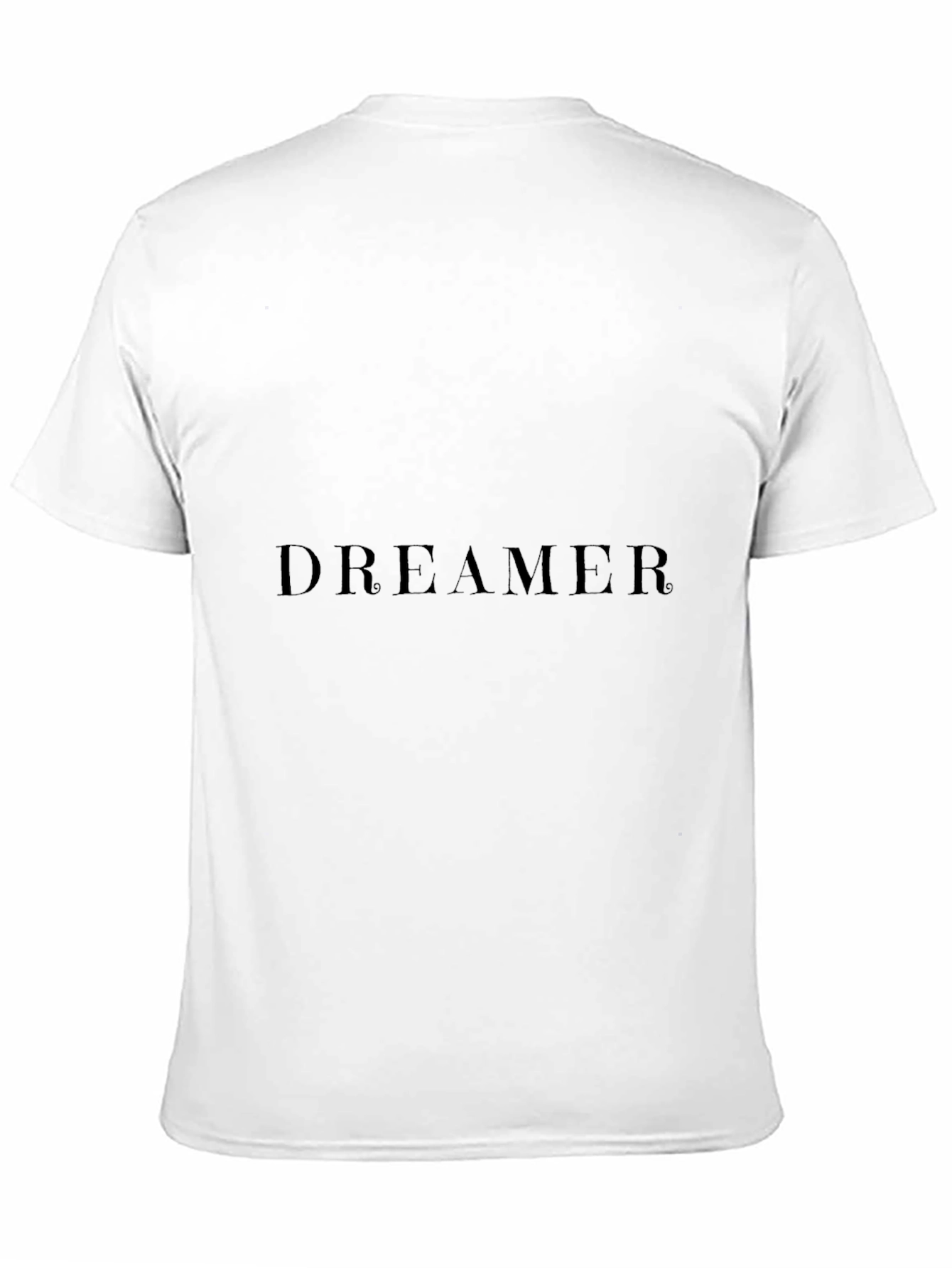 Camiseta Negra DREAMER para Hombre