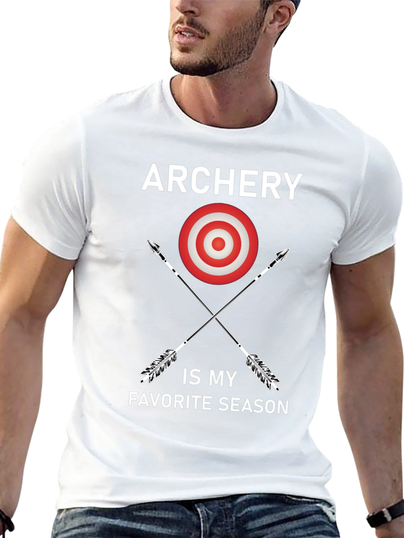 Camiseta Negra Archery is My Favorite Season