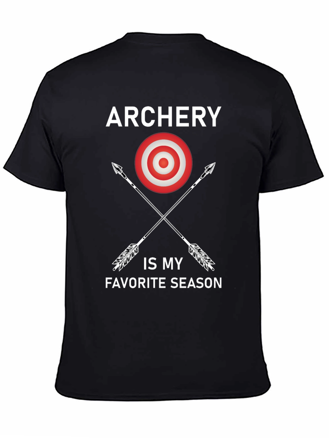 Camiseta Negra Archery is My Favorite Season