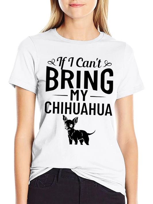 Camiseta Hombre Chihuahua - Si No Puedo Llevarlo