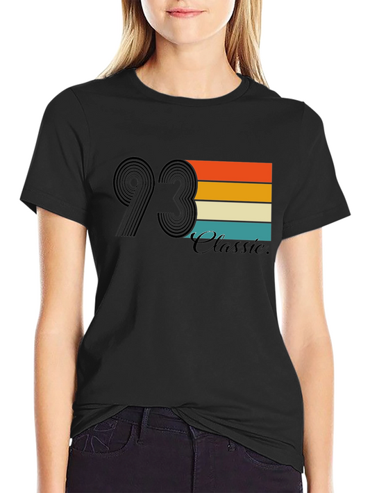 Camiseta Negra 93 Classic Vintage