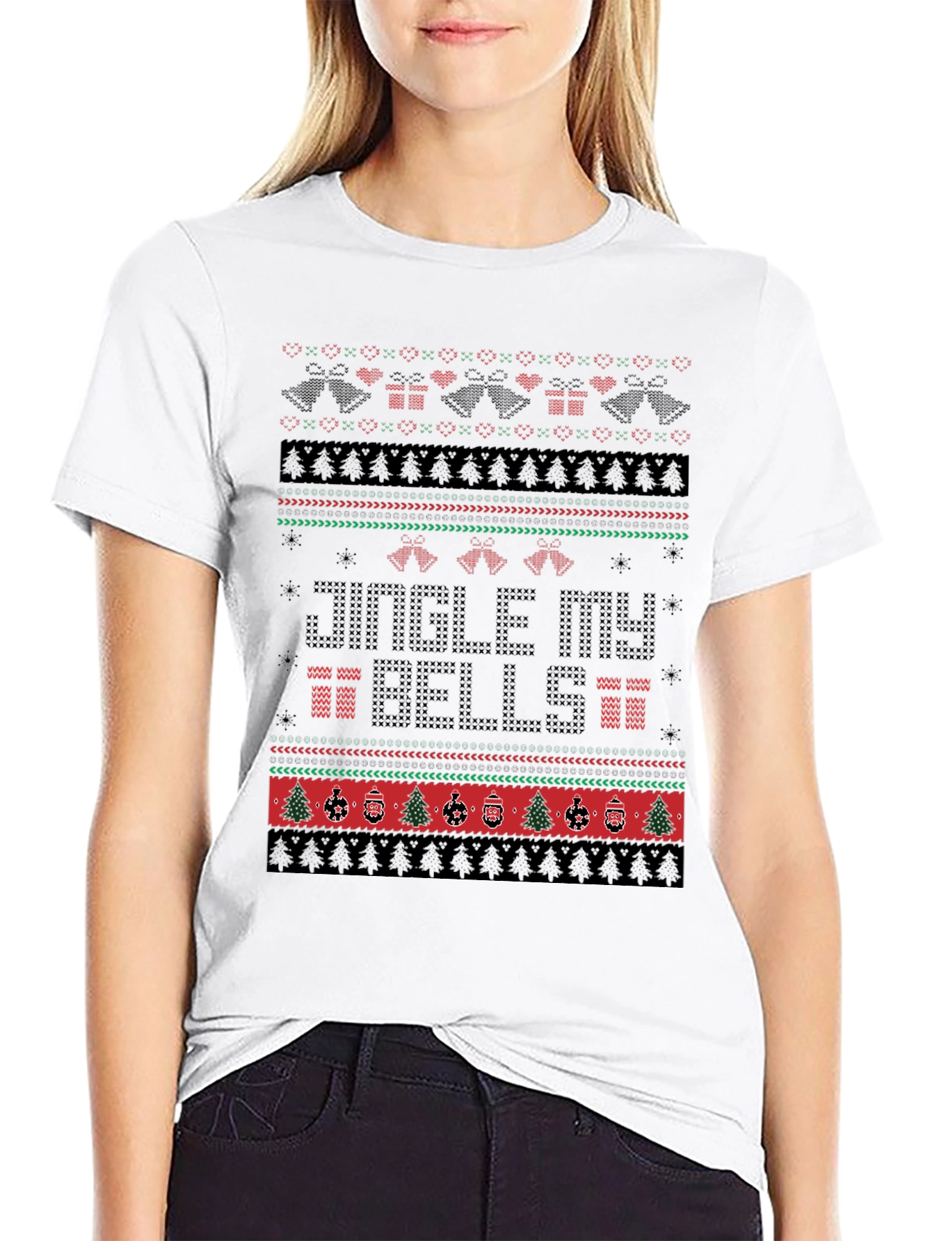 Camiseta Navideña Jingle My Bells