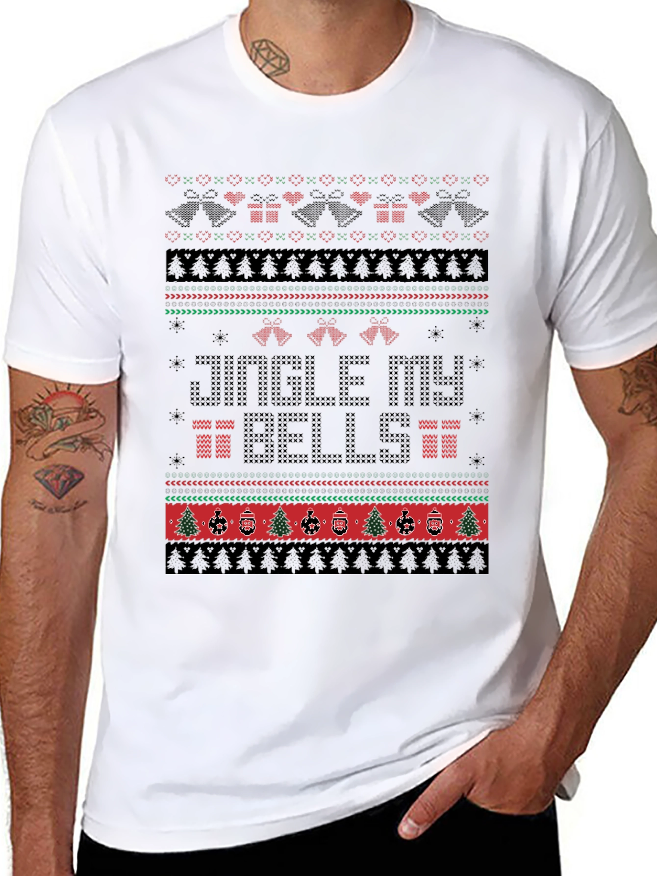 Camiseta Navideña Jingle My Bells