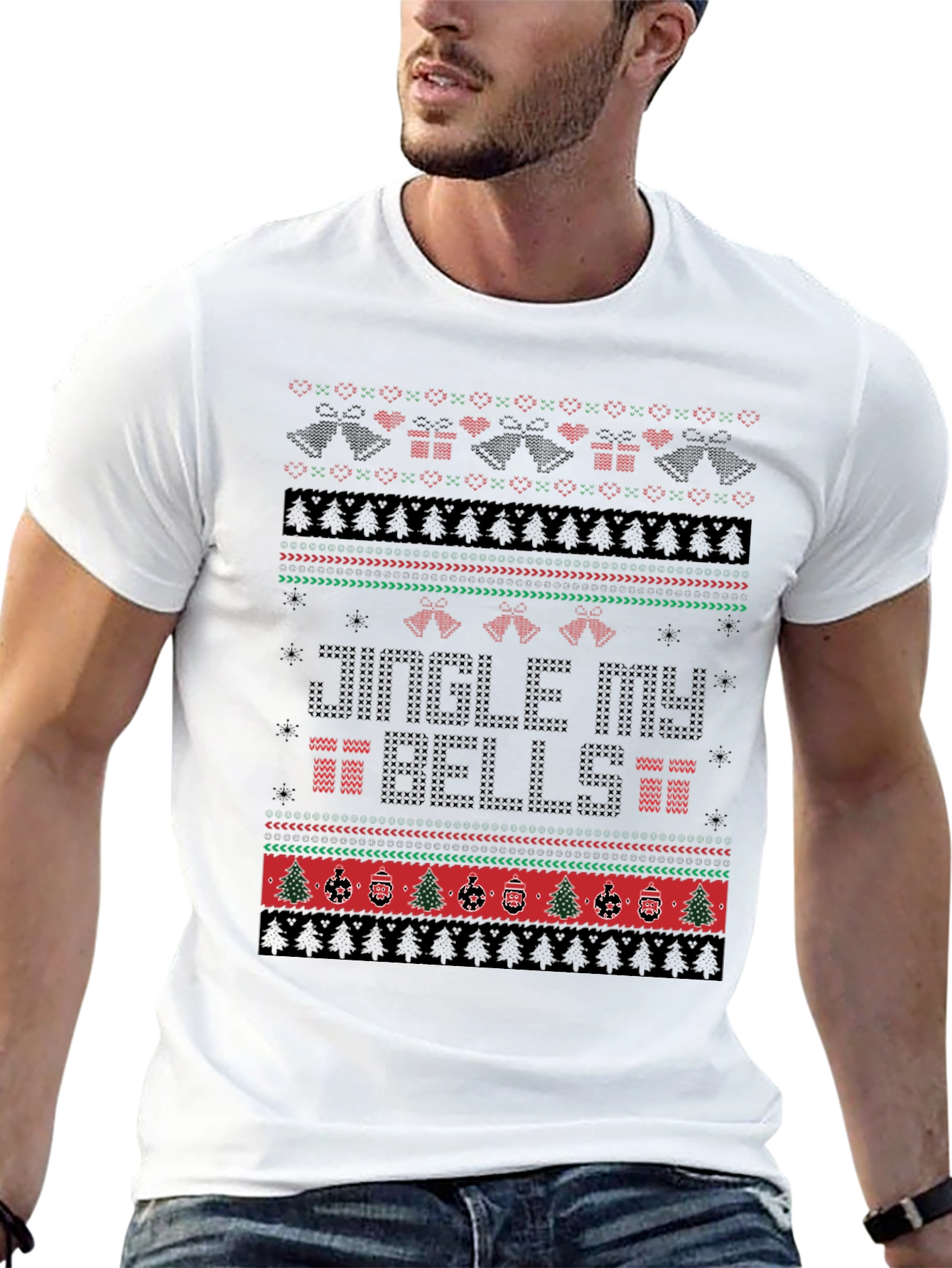 Camiseta Navideña Jingle My Bells