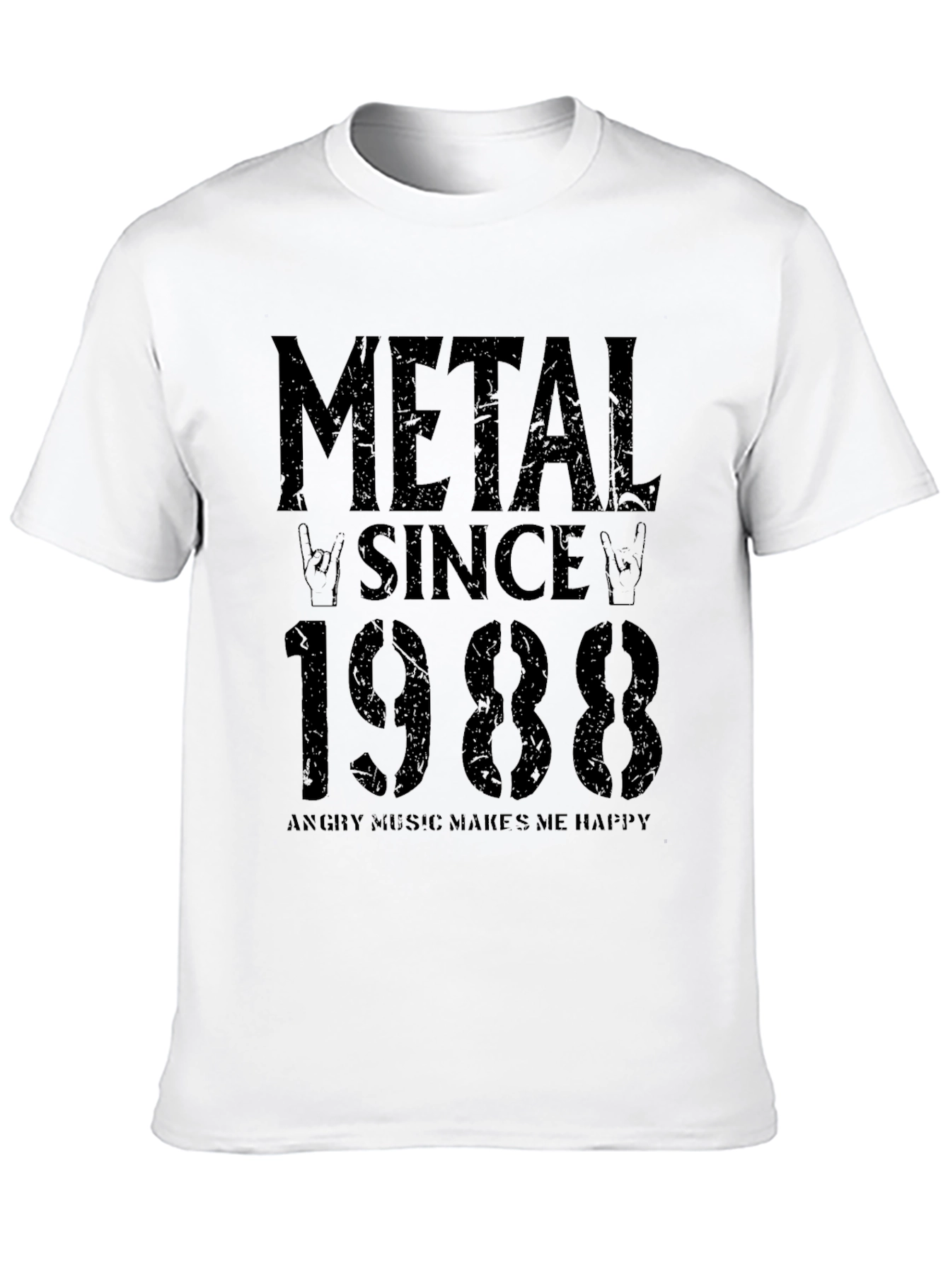 Camiseta Negra Metal Since 1988