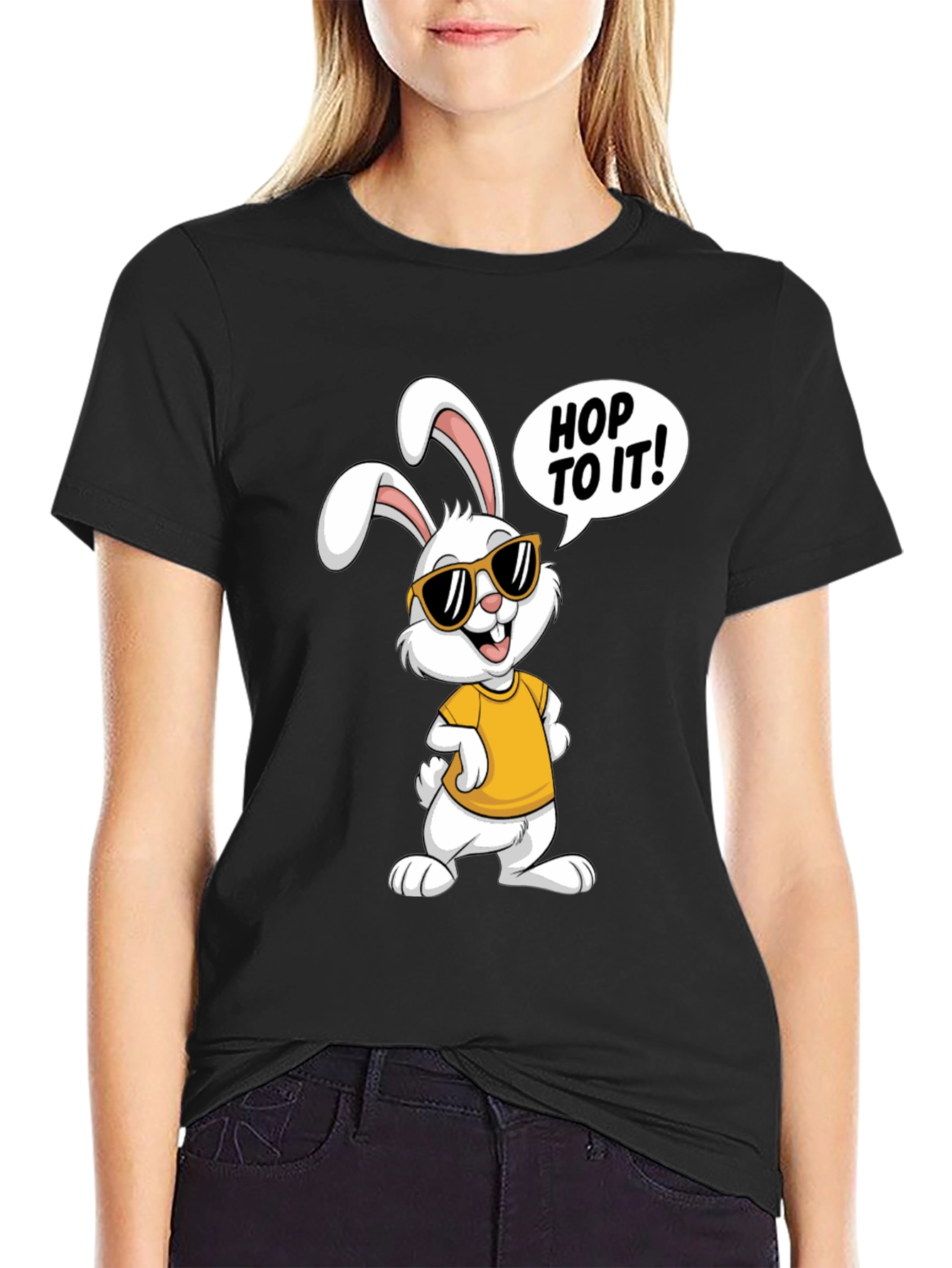 Camiseta Conejo Cool - ¡A Saltar!