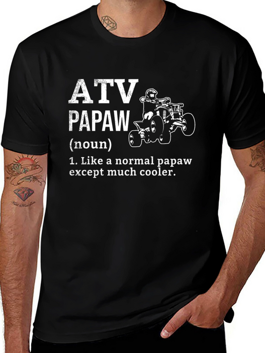 Camiseta ATV Papaw: ¡El Abuelo Más Genial!