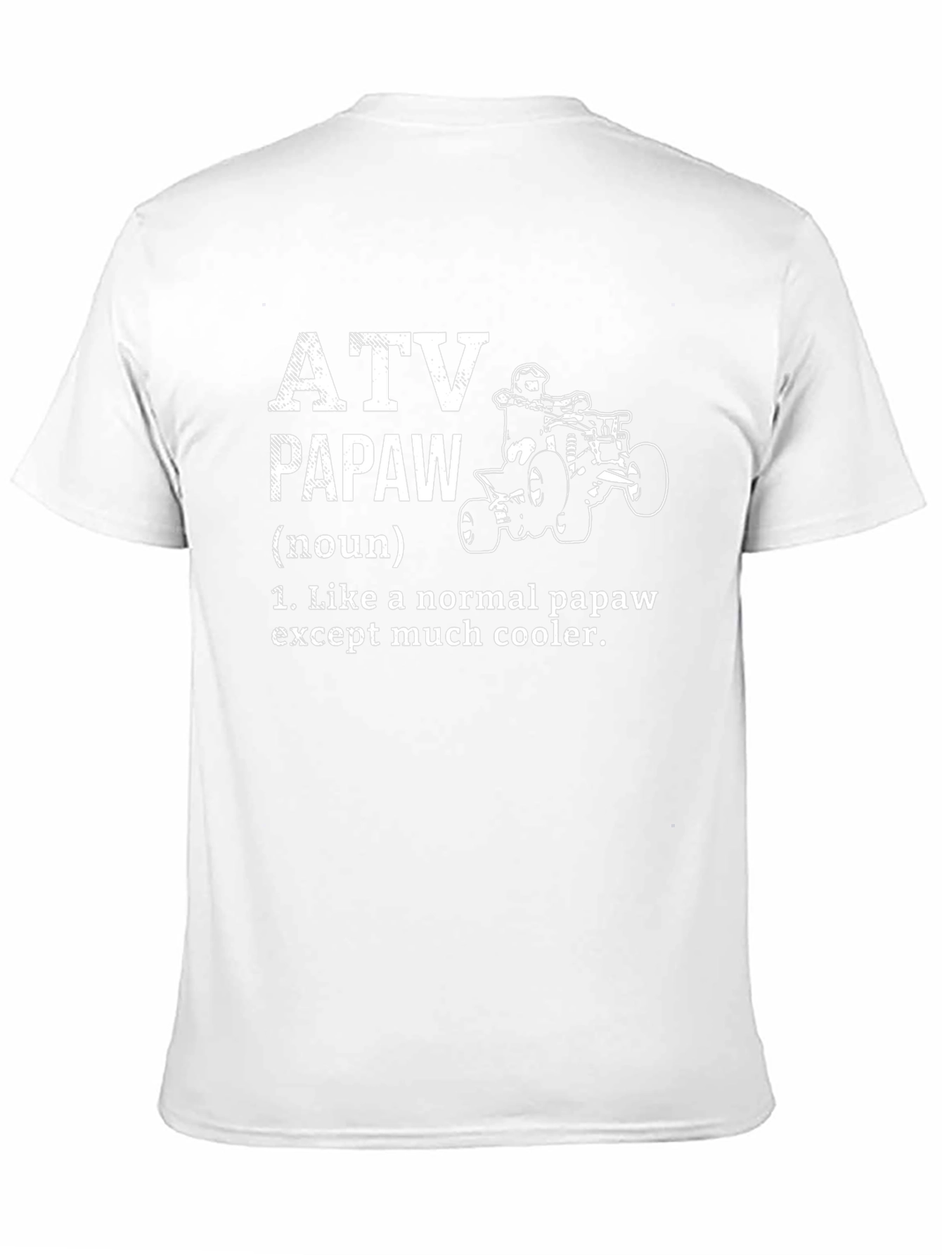 Camiseta ATV Papaw: ¡El Abuelo Más Genial!