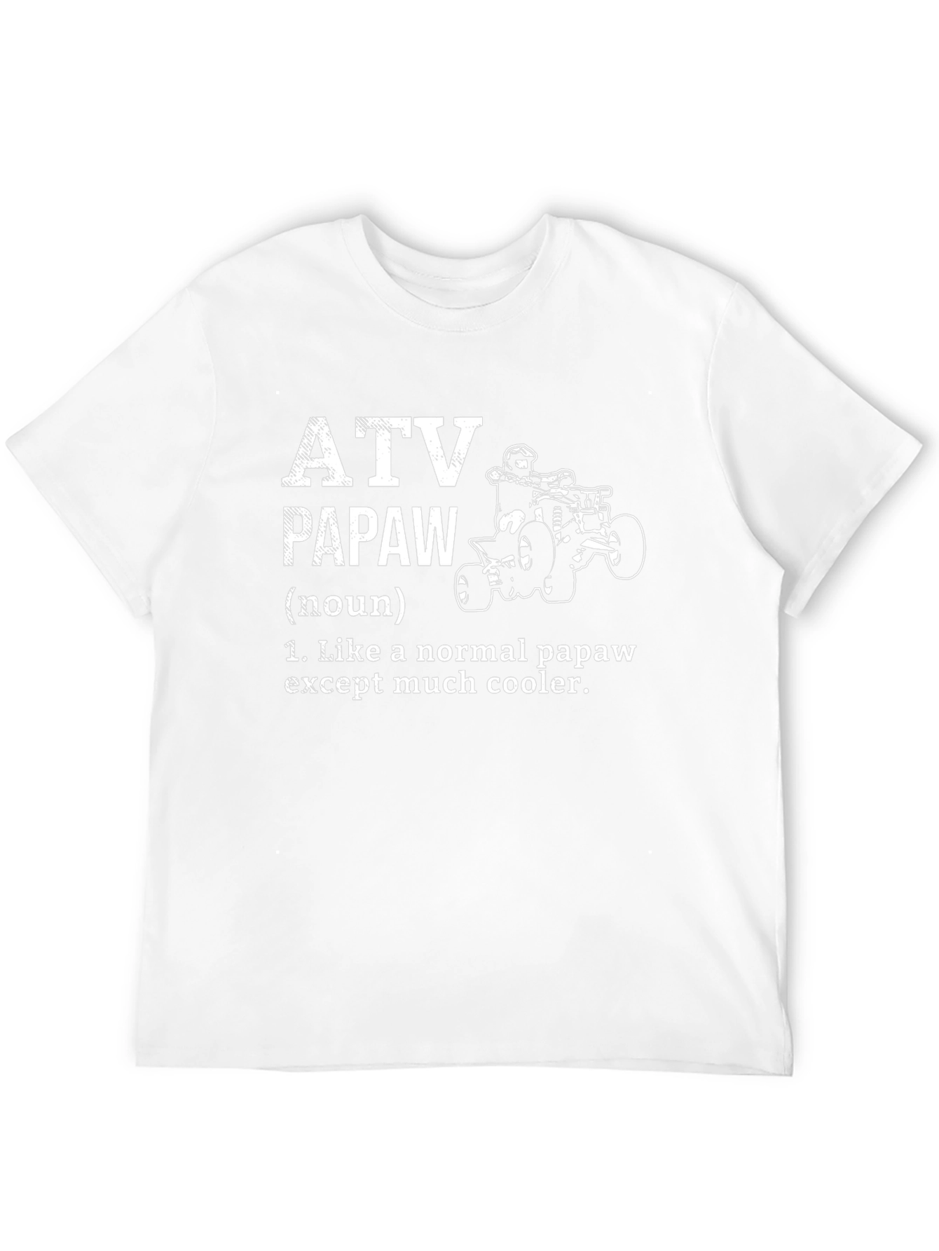 Camiseta ATV Papaw: ¡El Abuelo Más Genial!