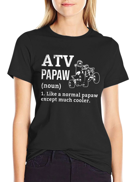 Camiseta ATV Papaw: ¡El Abuelo Más Genial!