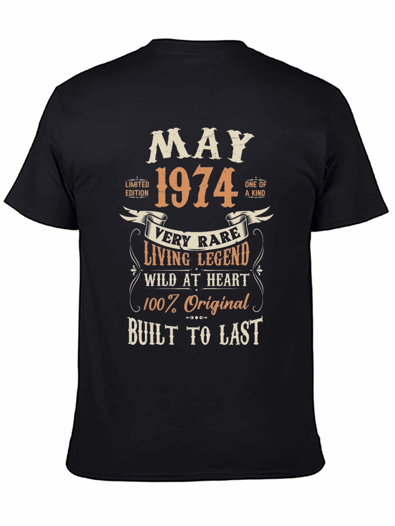 Camiseta Nacido en Mayo de 1974