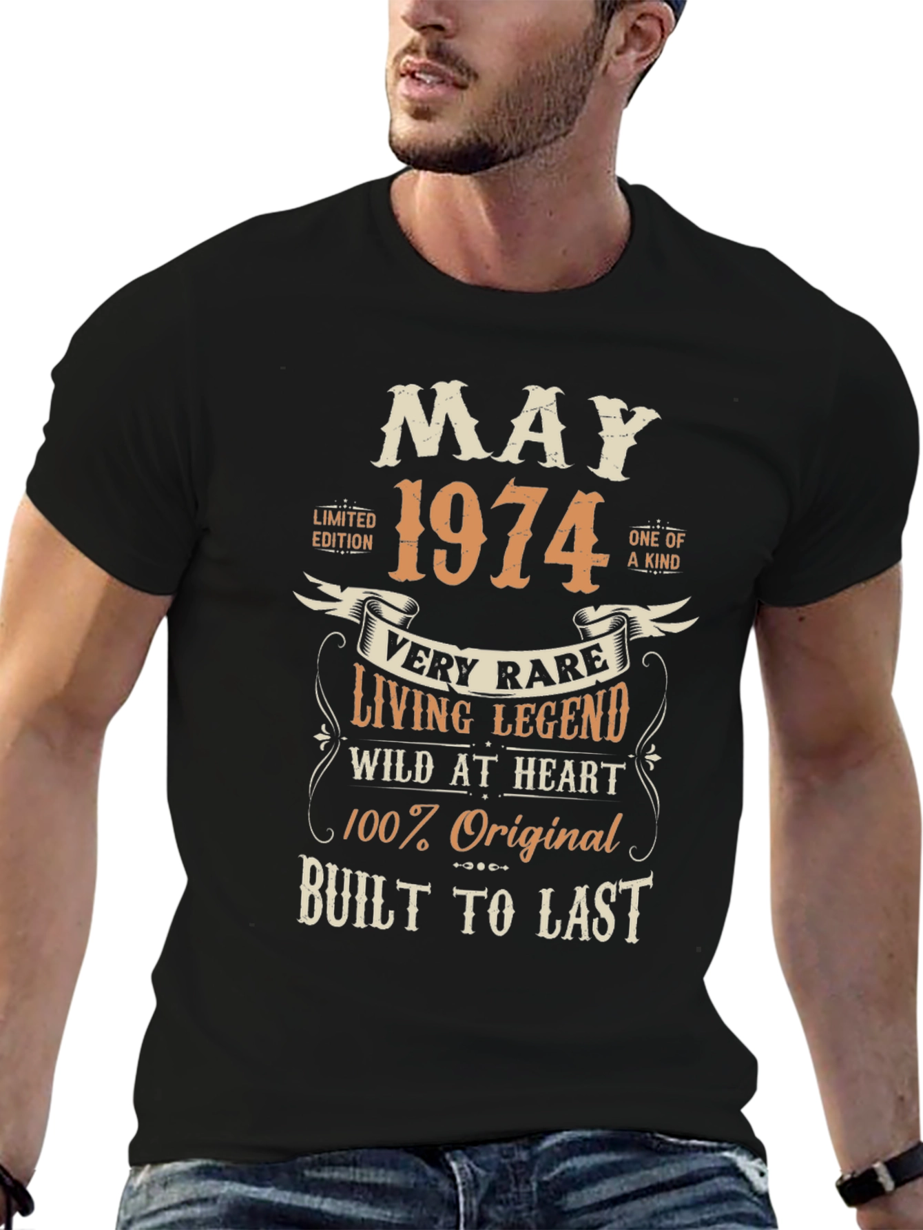Camiseta Nacido en Mayo de 1974