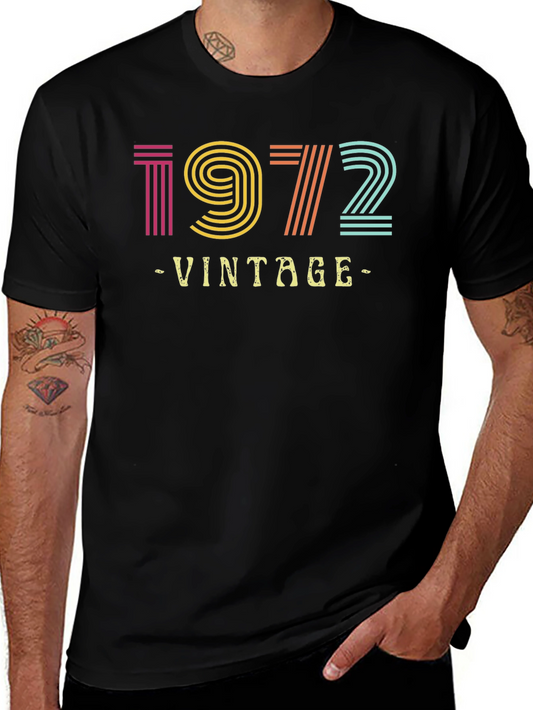 Camiseta Vintage 1972 Retro