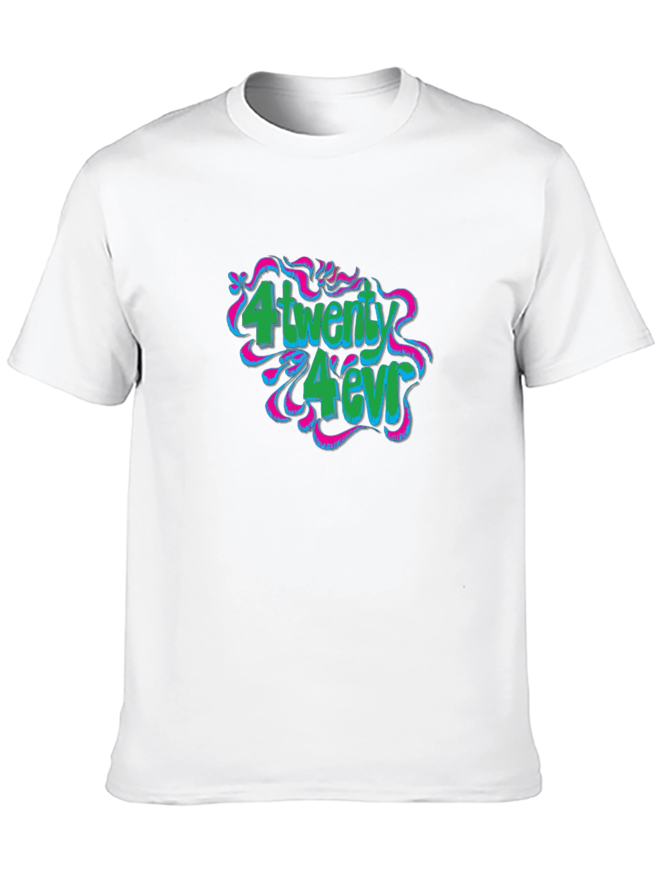 Camiseta Negra Estampada - 4twenty 4évr