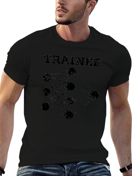 Camiseta Negra Trainer - Red Neuronal