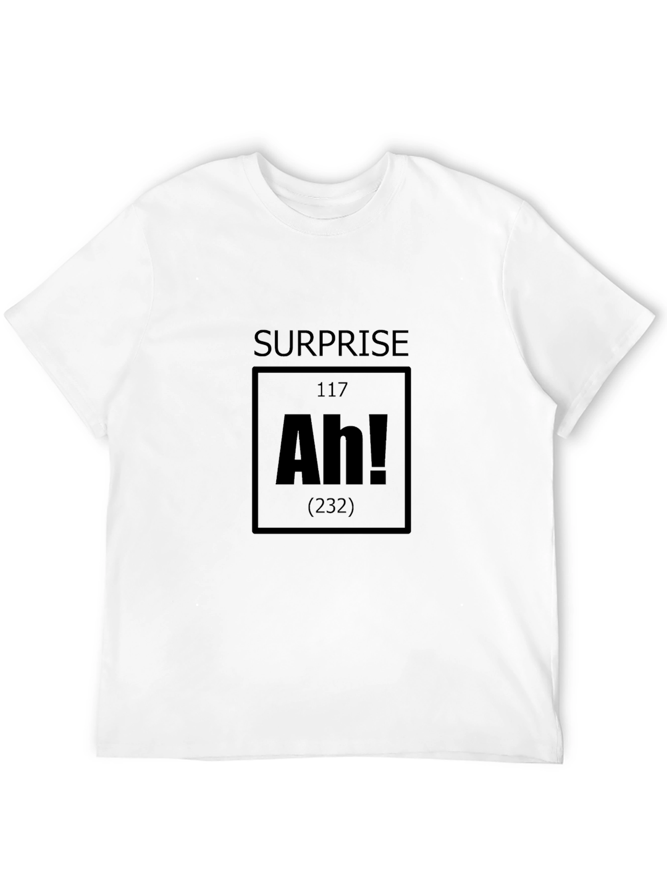 Camiseta Negra ¡Ah! Sorpresa Química