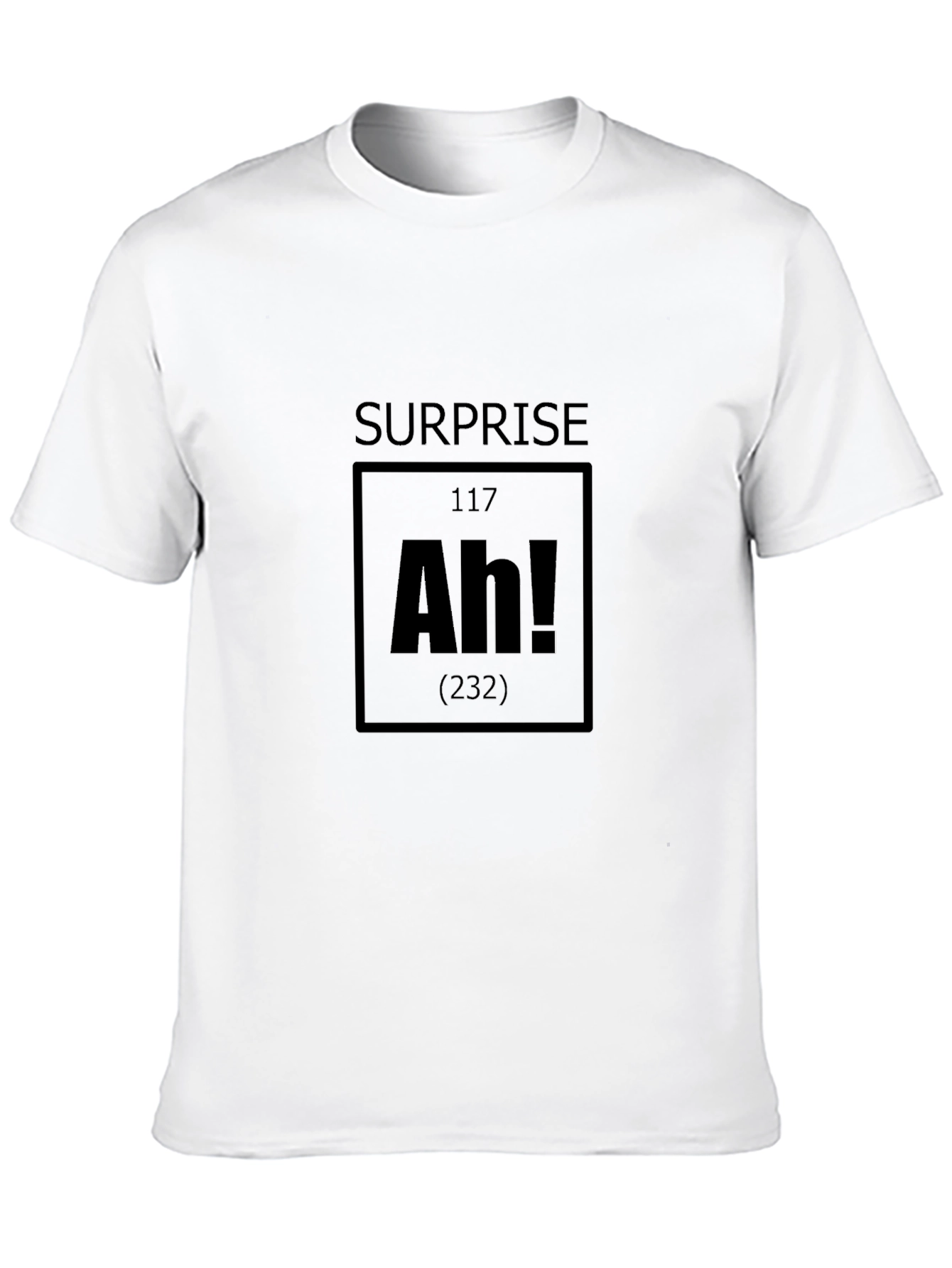 Camiseta Negra ¡Ah! Sorpresa Química