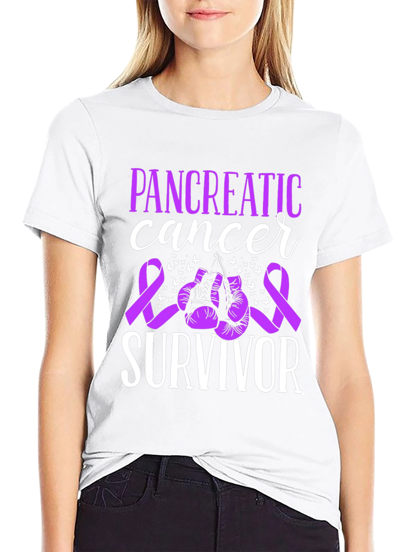 Camiseta Conmemorativa del Cáncer de Páncreas