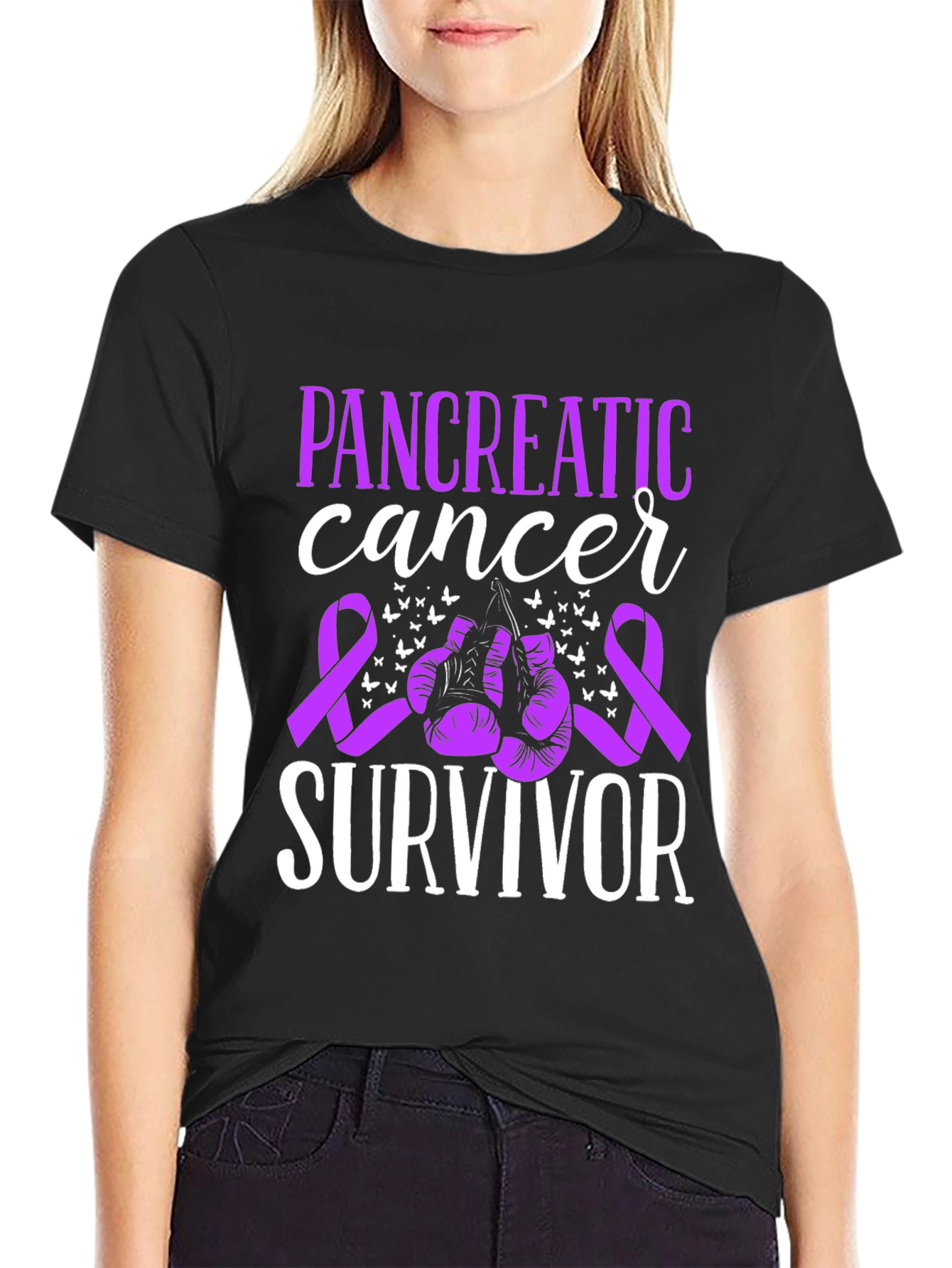 Camiseta Conmemorativa del Cáncer de Páncreas