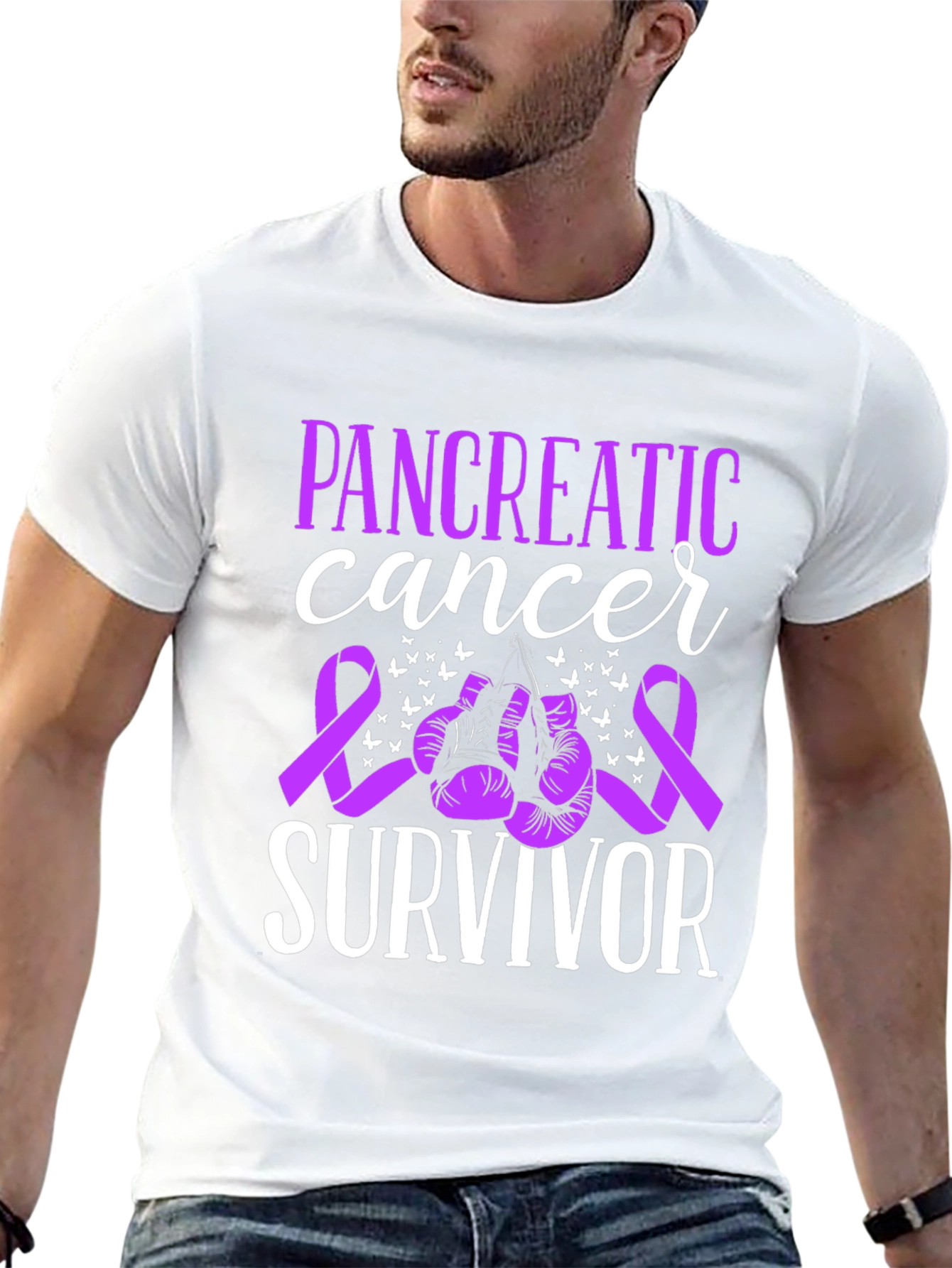 Camiseta Conmemorativa del Cáncer de Páncreas