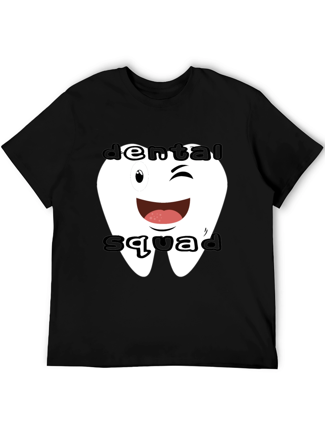 Camiseta Negra Dental Squad