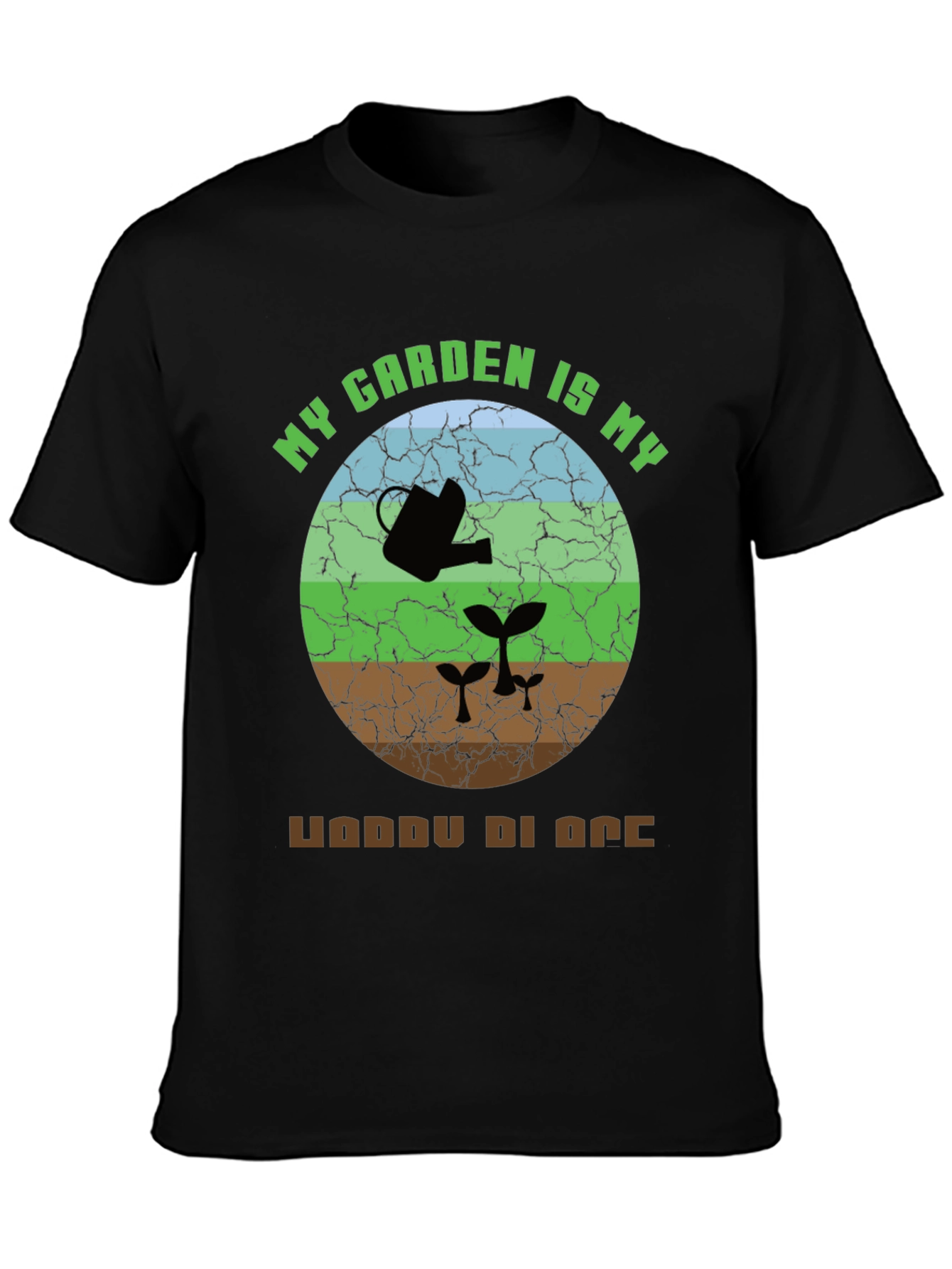 Camiseta Mi jardín es mi lugar feliz