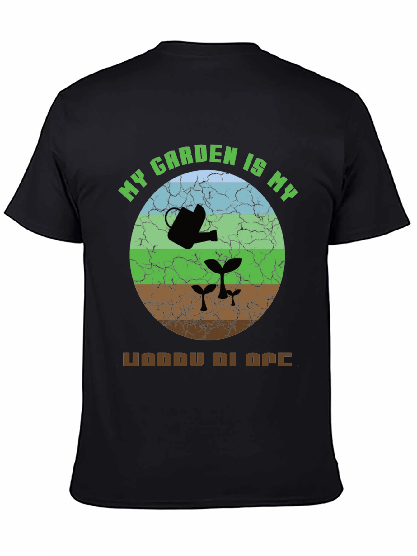 Camiseta Mi jardín es mi lugar feliz