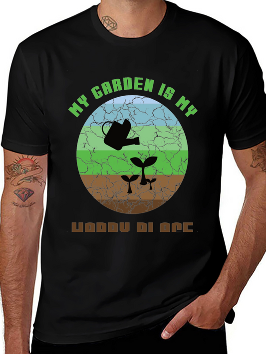 Camiseta Mi jardín es mi lugar feliz