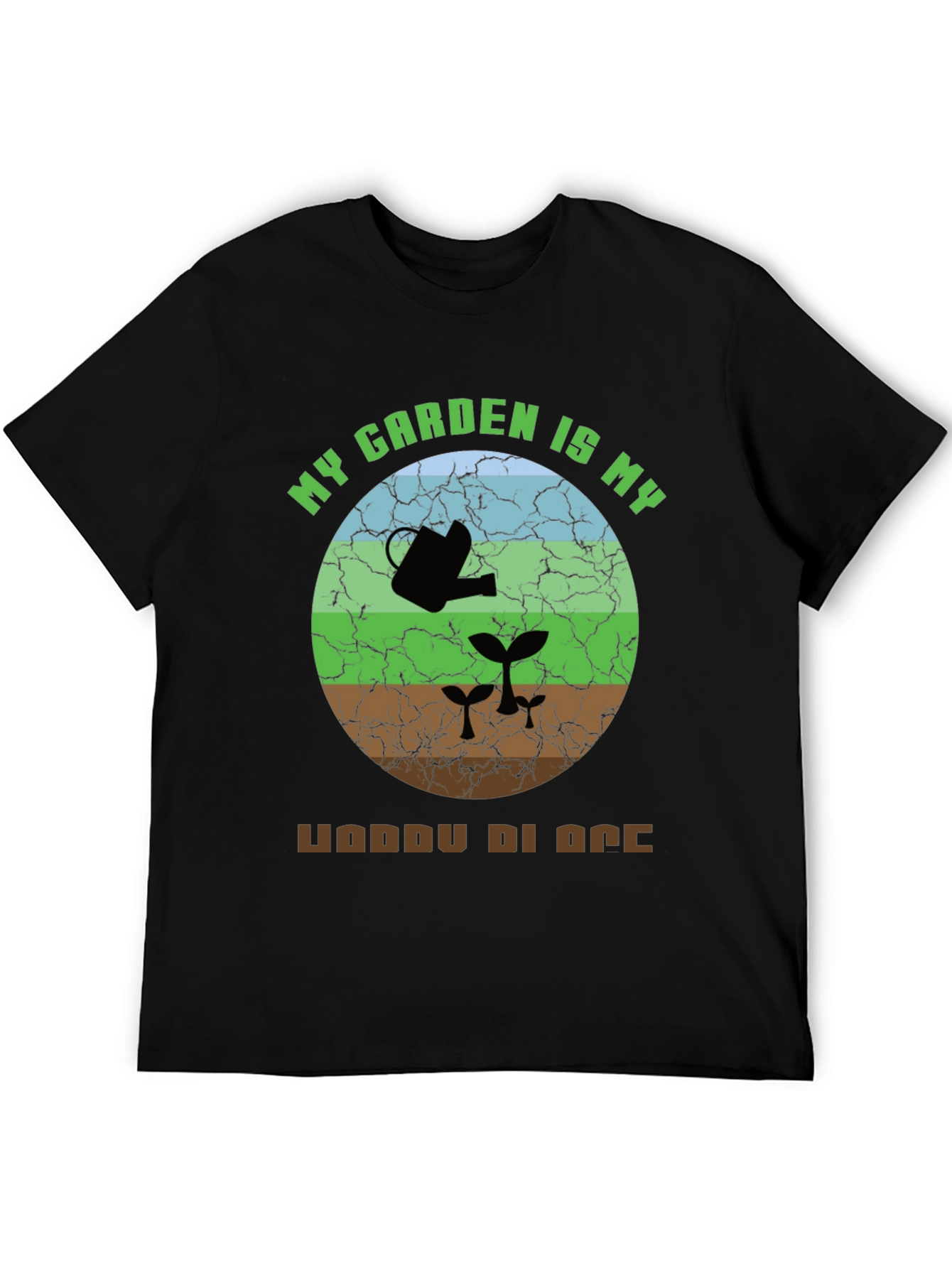 Camiseta Mi jardín es mi lugar feliz