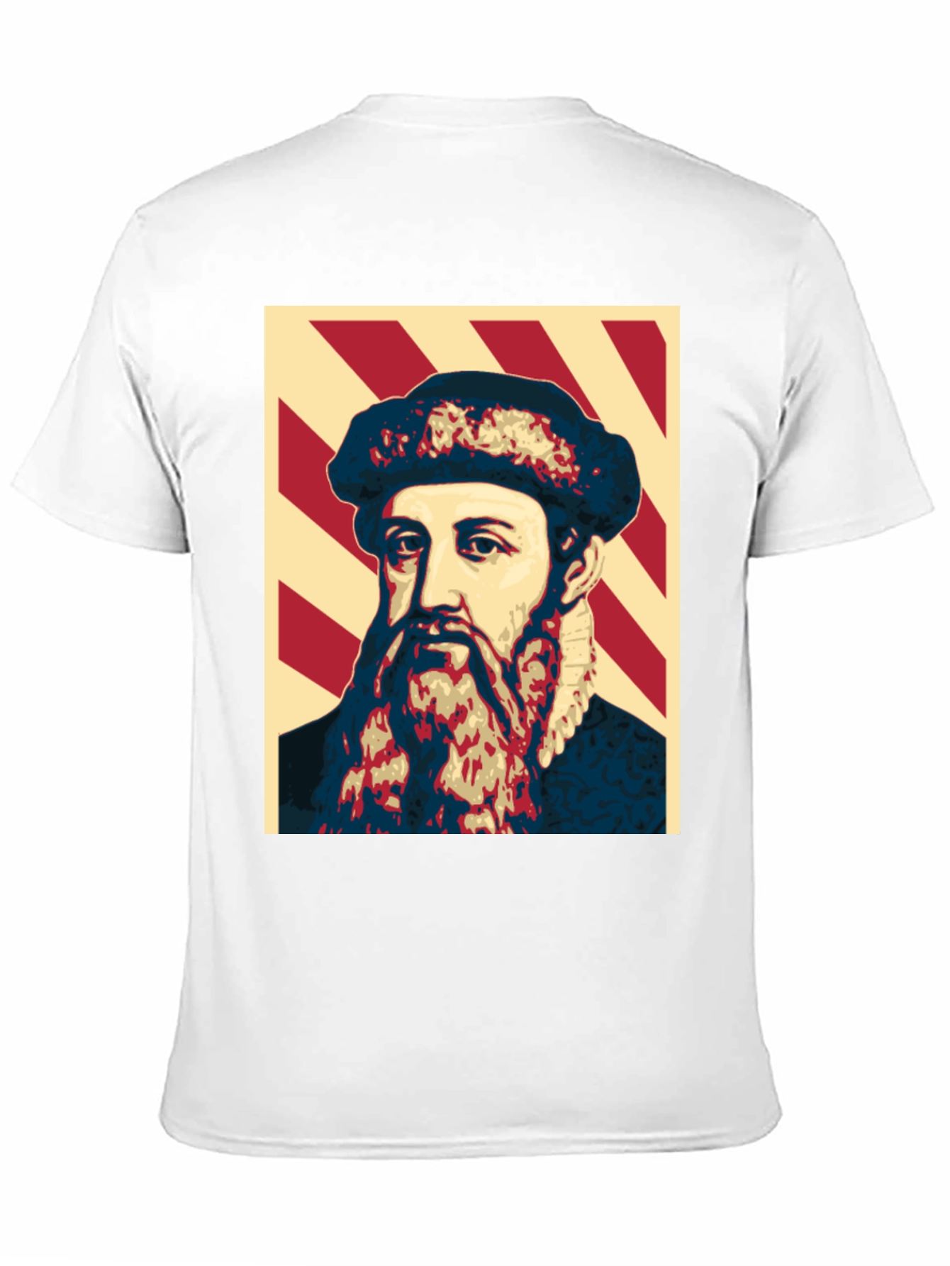 Camiseta Estampada Johannes Gutenberg