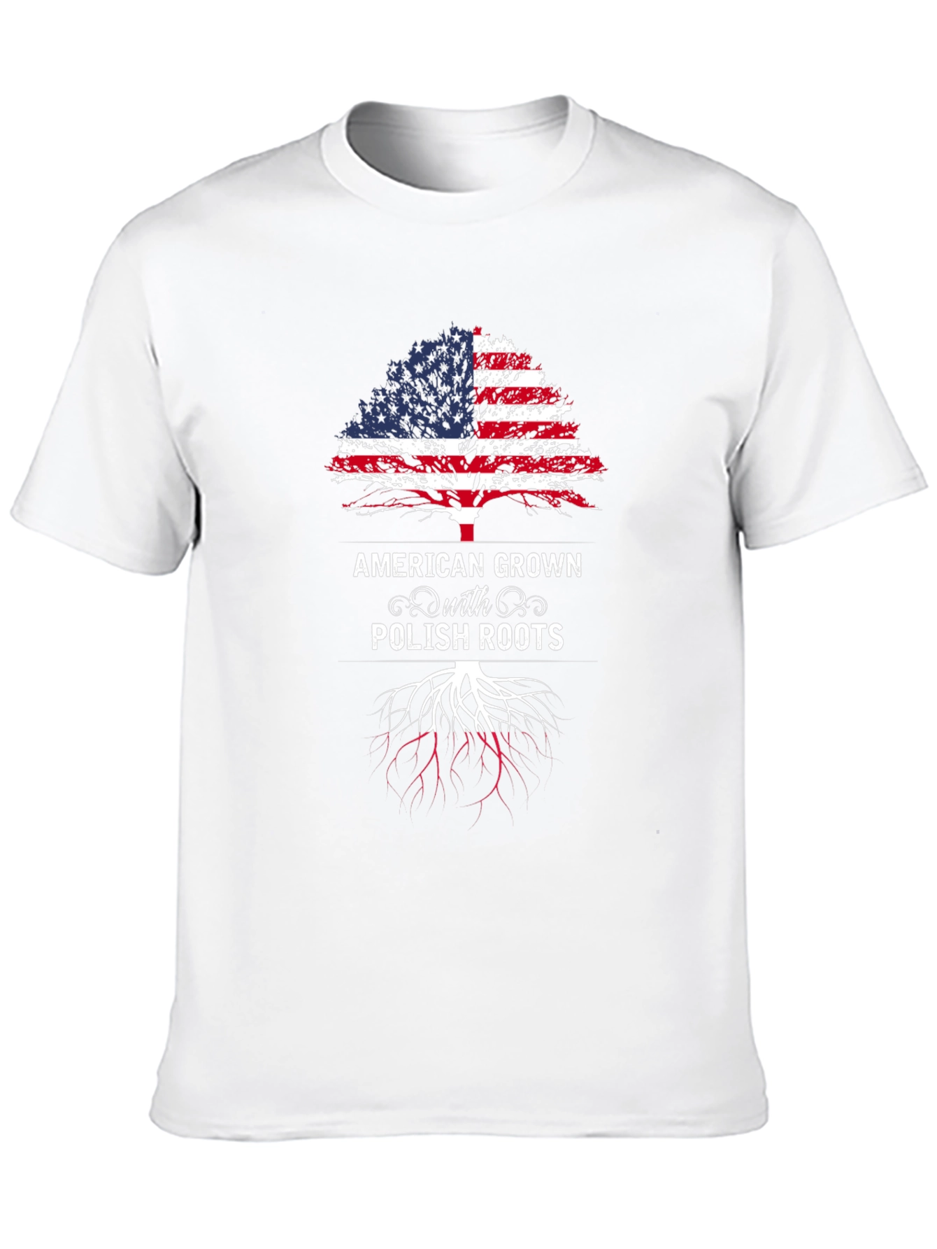 Camiseta Americana con Raíces Polacas