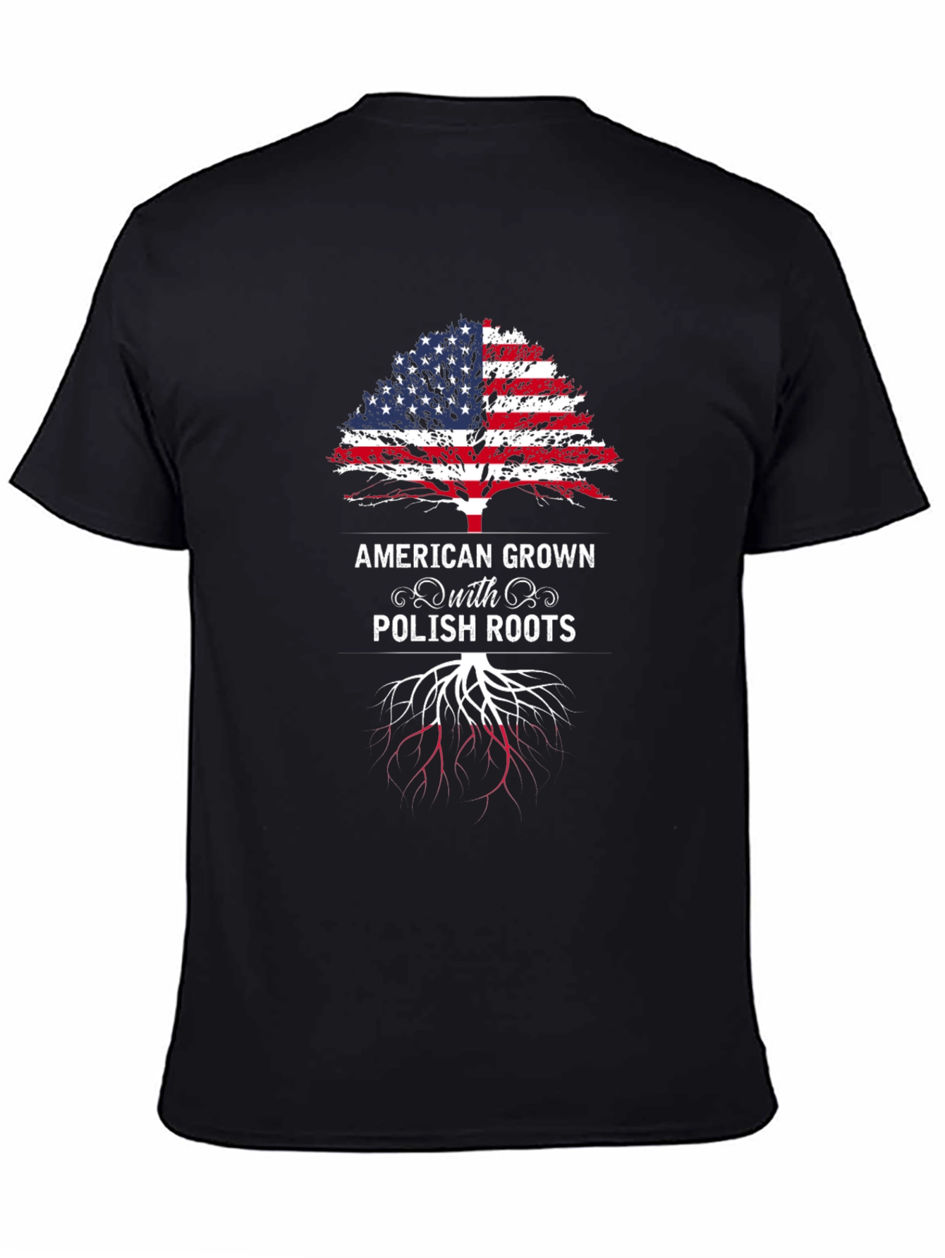Camiseta Americana con Raíces Polacas