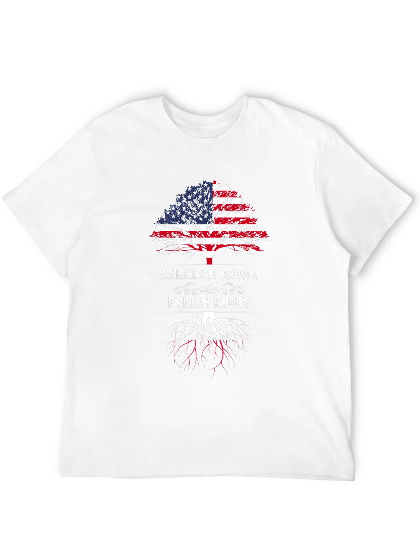 Camiseta Americana con Raíces Polacas
